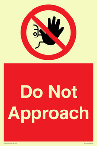 Do not approach